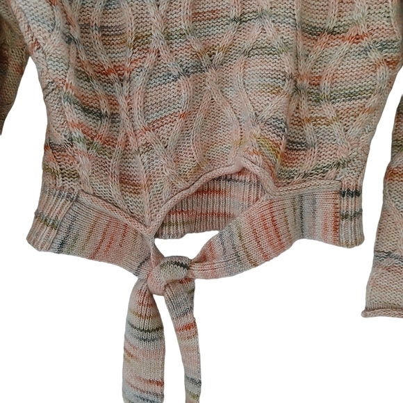 Target Universal Thread Women's Sweater  Crew Neck Tie-Back Pullover - Picture 7 of 14